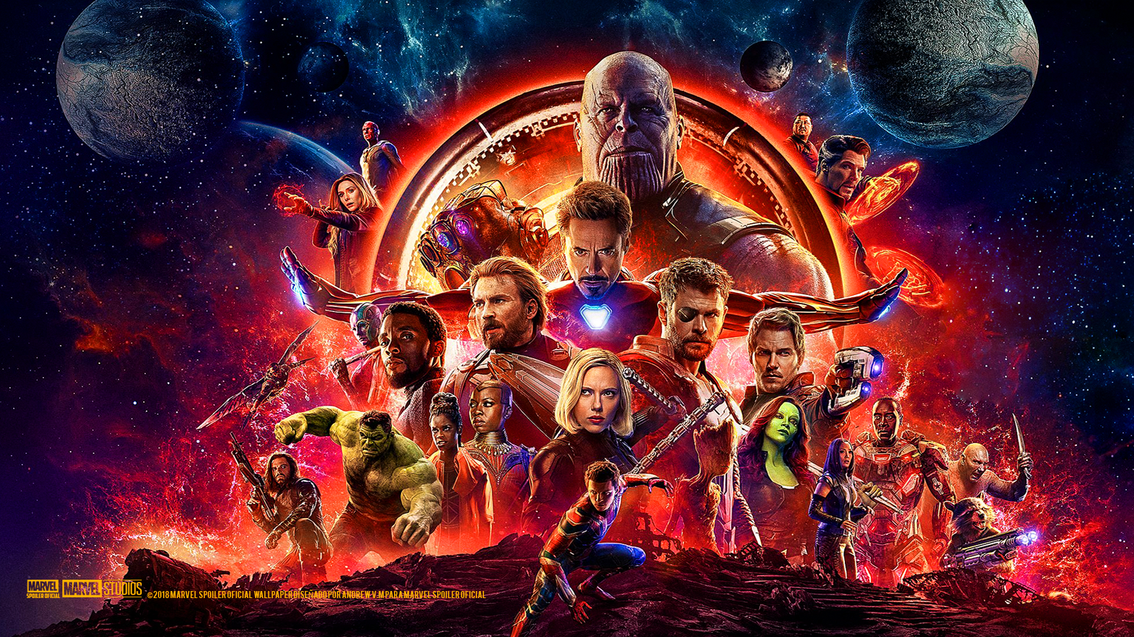 avengers infinity war poster